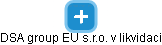 DSA group EU s.r.o. v likvidaci - obrázek vizuálního zobrazení vztahů obchodního rejstříku