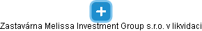 Zastavárna Melissa Investment Group s.r.o. v likvidaci - obrázek vizuálního zobrazení vztahů obchodního rejstříku