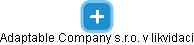Adaptable Company s.r.o. v likvidaci - obrázek vizuálního zobrazení vztahů obchodního rejstříku