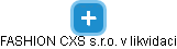 FASHION CXS s.r.o. v likvidaci - obrázek vizuálního zobrazení vztahů obchodního rejstříku