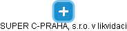 SUPER C-PRAHA, s.r.o. v likvidaci - obrázek vizuálního zobrazení vztahů obchodního rejstříku