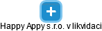 Happy Appy s.r.o. v likvidaci - obrázek vizuálního zobrazení vztahů obchodního rejstříku