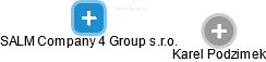 SALM Company 4 Group s.r.o. - obrázek vizuálního zobrazení vztahů obchodního rejstříku