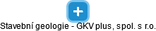 Stavební geologie - GKV plus, spol. s r.o. - obrázek vizuálního zobrazení vztahů obchodního rejstříku