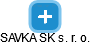 SAVKA SK s. r. o. - obrázek vizuálního zobrazení vztahů obchodního rejstříku