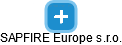 SAPFIRE Europe s.r.o. - obrázek vizuálního zobrazení vztahů obchodního rejstříku