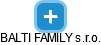 BALTI FAMILY s.r.o. - obrázek vizuálního zobrazení vztahů obchodního rejstříku