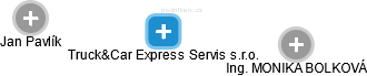 Truck&Car Express Servis s.r.o. - obrázek vizuálního zobrazení vztahů obchodního rejstříku