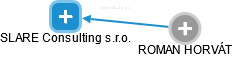 SLARE Consulting s.r.o. - obrázek vizuálního zobrazení vztahů obchodního rejstříku