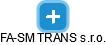 FA-SM TRANS s.r.o. - obrázek vizuálního zobrazení vztahů obchodního rejstříku