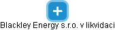Blackley Energy s.r.o. v likvidaci - obrázek vizuálního zobrazení vztahů obchodního rejstříku