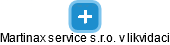Martinax service s.r.o. v likvidaci - obrázek vizuálního zobrazení vztahů obchodního rejstříku