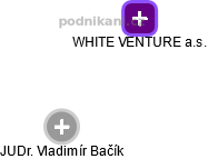 WHITE VENTURE a.s. - obrázek vizuálního zobrazení vztahů obchodního rejstříku