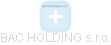 BAC HOLDING s.r.o. - obrázek vizuálního zobrazení vztahů obchodního rejstříku