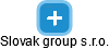 Slovak group s.r.o. - obrázek vizuálního zobrazení vztahů obchodního rejstříku