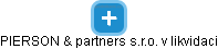 PIERSON & partners s.r.o. v likvidaci - obrázek vizuálního zobrazení vztahů obchodního rejstříku
