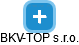 BKV-TOP s.r.o. - obrázek vizuálního zobrazení vztahů obchodního rejstříku