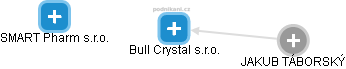 Bull Crystal s.r.o. - obrázek vizuálního zobrazení vztahů obchodního rejstříku