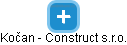 Kočan - Construct s.r.o. - obrázek vizuálního zobrazení vztahů obchodního rejstříku