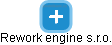Rework engine s.r.o. - obrázek vizuálního zobrazení vztahů obchodního rejstříku
