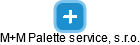 M+M Palette service, s.r.o. - obrázek vizuálního zobrazení vztahů obchodního rejstříku