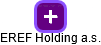 EREF Holding a.s. - obrázek vizuálního zobrazení vztahů obchodního rejstříku
