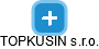 TOPKUSIN s.r.o. - obrázek vizuálního zobrazení vztahů obchodního rejstříku
