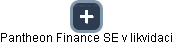 Pantheon Finance SE v likvidaci - obrázek vizuálního zobrazení vztahů obchodního rejstříku