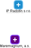 IP Radotín s.r.o. - obrázek vizuálního zobrazení vztahů obchodního rejstříku