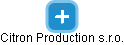 Citron Production s.r.o. - obrázek vizuálního zobrazení vztahů obchodního rejstříku