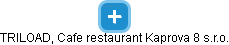 TRILOAD, Cafe restaurant Kaprova 8 s.r.o. - obrázek vizuálního zobrazení vztahů obchodního rejstříku