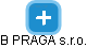 B PRAGA s.r.o. - obrázek vizuálního zobrazení vztahů obchodního rejstříku
