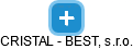 CRISTAL - BEST, s.r.o. - obrázek vizuálního zobrazení vztahů obchodního rejstříku