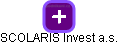SCOLARIS Invest a.s. - obrázek vizuálního zobrazení vztahů obchodního rejstříku