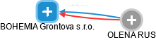 BOHEMIA Grontova s.r.o. - obrázek vizuálního zobrazení vztahů obchodního rejstříku