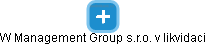 W Management Group s.r.o. v likvidaci - obrázek vizuálního zobrazení vztahů obchodního rejstříku