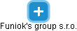 Funiok's group s.r.o. - obrázek vizuálního zobrazení vztahů obchodního rejstříku