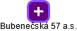 Bubenečská 57 a.s. - obrázek vizuálního zobrazení vztahů obchodního rejstříku