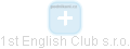 1st English Club s.r.o. - obrázek vizuálního zobrazení vztahů obchodního rejstříku