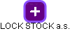 LOCK STOCK a.s. - obrázek vizuálního zobrazení vztahů obchodního rejstříku