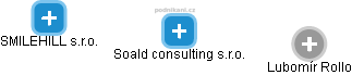 Soald consulting s.r.o. - obrázek vizuálního zobrazení vztahů obchodního rejstříku