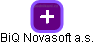 BiQ Novasoft a.s. - obrázek vizuálního zobrazení vztahů obchodního rejstříku