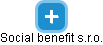 Social benefit s.r.o. - obrázek vizuálního zobrazení vztahů obchodního rejstříku