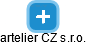 artelier CZ s.r.o. - obrázek vizuálního zobrazení vztahů obchodního rejstříku