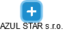 AZUL STAR s.r.o. - obrázek vizuálního zobrazení vztahů obchodního rejstříku