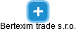 Bertexim trade s.r.o. - obrázek vizuálního zobrazení vztahů obchodního rejstříku