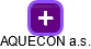 AQUECON a.s. - obrázek vizuálního zobrazení vztahů obchodního rejstříku