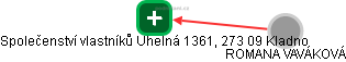 Společenství vlastníků Uhelná 1361, 273 09 Kladno - obrázek vizuálního zobrazení vztahů obchodního rejstříku