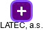 LATEC, a.s. - obrázek vizuálního zobrazení vztahů obchodního rejstříku