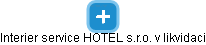 Interier service HOTEL s.r.o. v likvidaci - obrázek vizuálního zobrazení vztahů obchodního rejstříku
